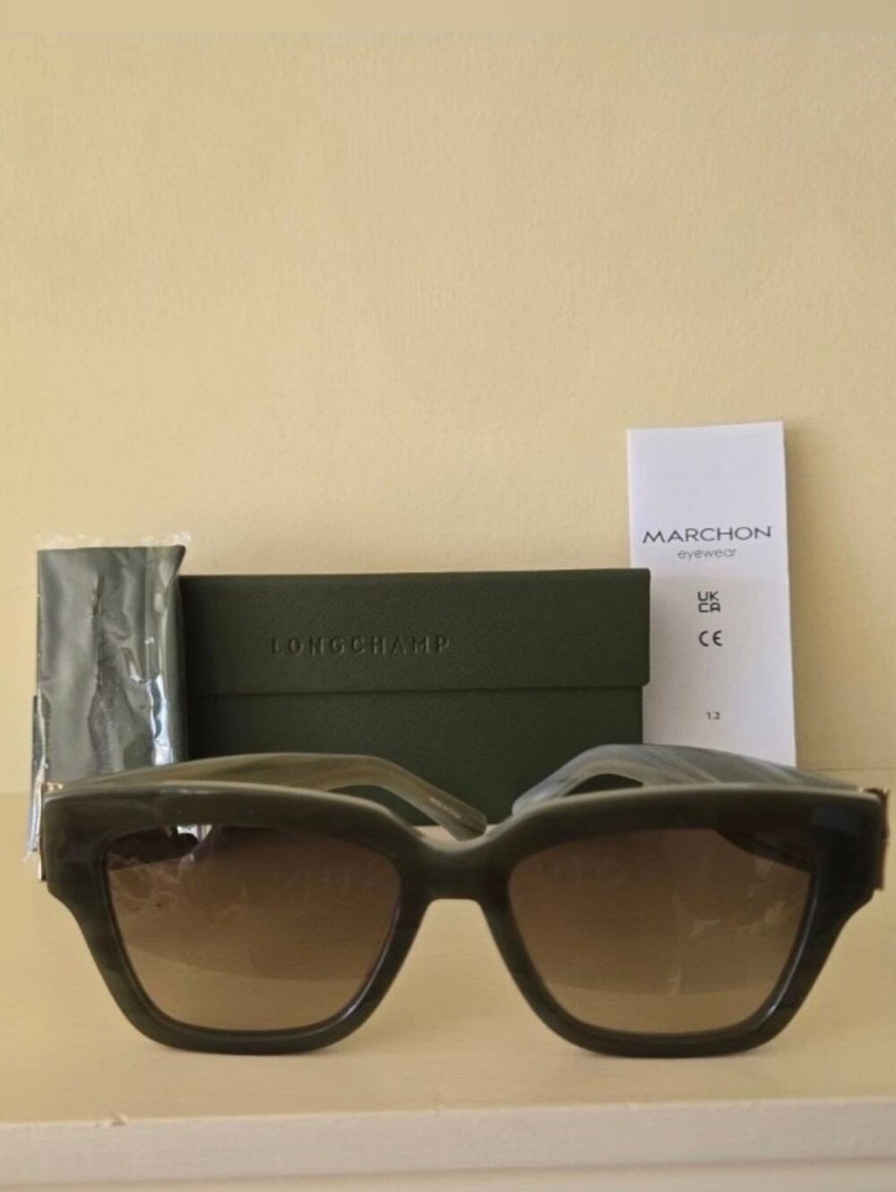 Longchamp LO745S-305 Sunglasses 53-17-140 Sage Green